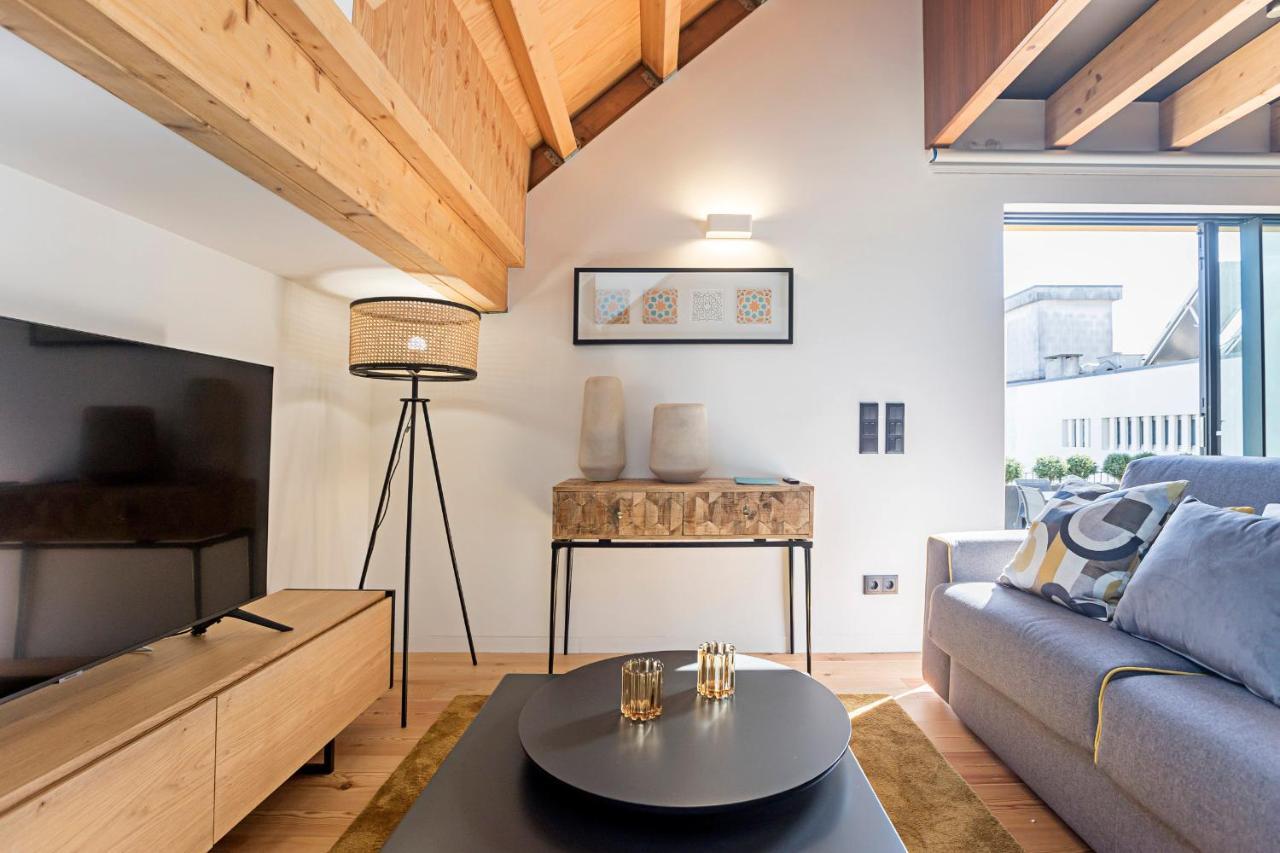 Downtown Duplex W/ Amazing Terrace By Lovelystay Porto Exterior foto